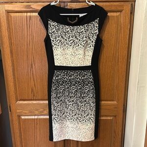 Joseph Ribkoff Midi Sheath Dress Cocktail Elegant